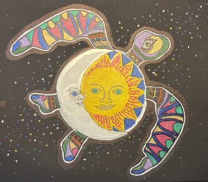 Note card cover example 3 - Cosmic Oneness
