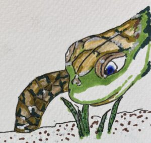 Note card cover example 2 - Simple Pleasures